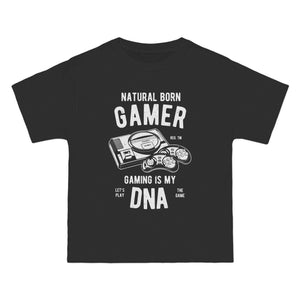 Natural Born Gamer Graphic Tee-INNBLAC Fashion Apparel