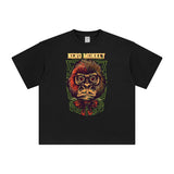 Nerd Monkey Graphic Tee-INNBLAC Fashion Apparel