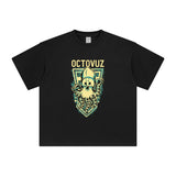 OCTOVUZ Octopus Graphic T Shirt-INNBLAC Fashion Apparel