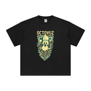 OCTOVUZ Octopus Graphic T Shirt-INNBLAC Fashion Apparel