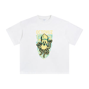 OCTOVUZ Octopus Graphic T Shirt-INNBLAC Fashion Apparel