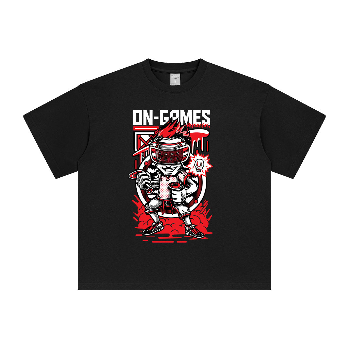 On Games Graphic T Shirt-INNBLAC Fashion Apparel