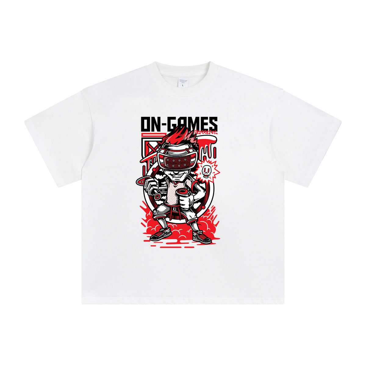 On Games Graphic T Shirt-INNBLAC Fashion Apparel