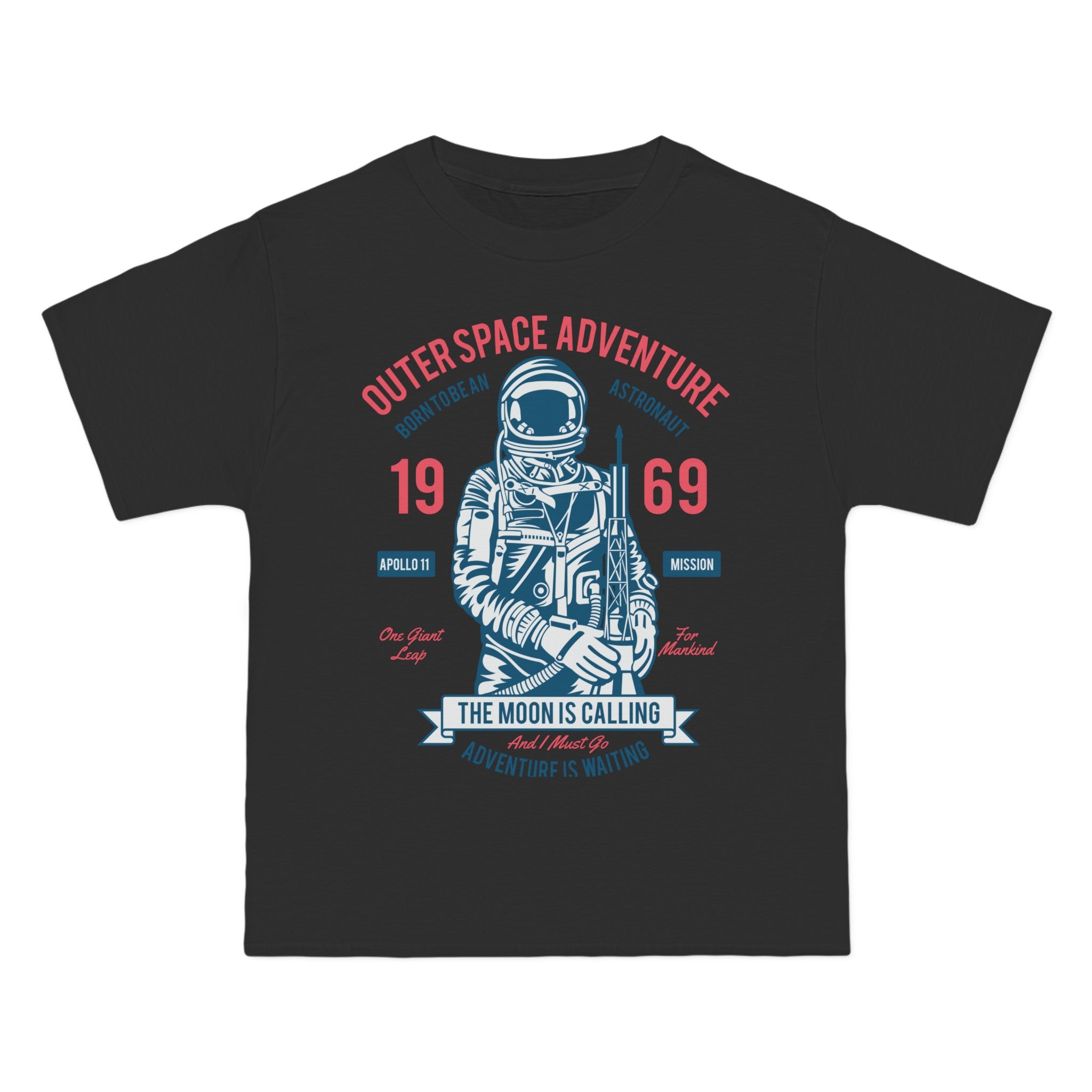 Outerspace Adventure Astronaut Graphic Tee-INNBLAC Fashion Apparel