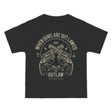 Outlaw Retro Graphic T Shirt-INNBLAC Fashion Apparel