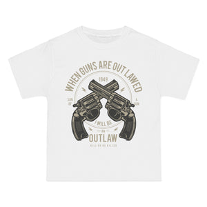 Outlaw Retro Graphic T Shirt-INNBLAC Fashion Apparel