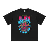 Outstanding Aesthetic Alien Punk Tee-INNBLAC Fashion Apparel