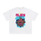 Outstanding Aesthetic Alien Punk Tee-INNBLAC Fashion Apparel