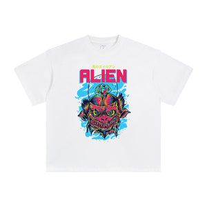 Outstanding Aesthetic Alien Punk Tee-INNBLAC Fashion Apparel