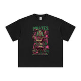 Pirates Aesthetic Graphic T Shirt-INNBLAC Fashion Apparel