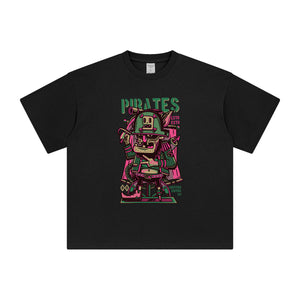 Pirates Aesthetic Graphic T Shirt-INNBLAC Fashion Apparel