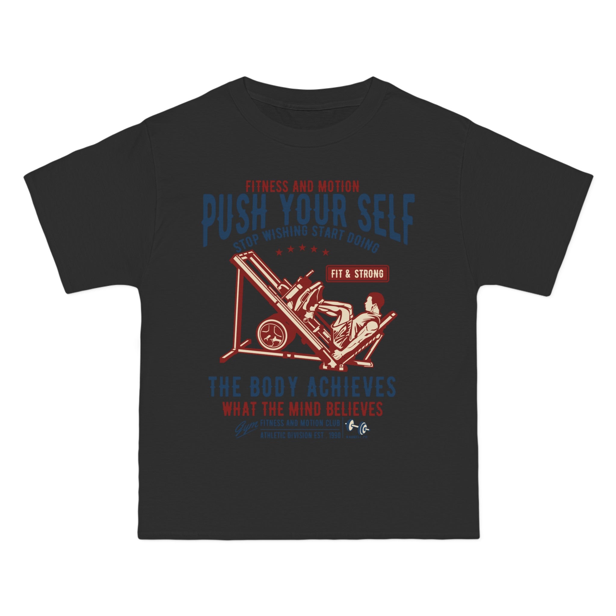 Push Yourself Graphic T Shirt-INNBLAC Fashion Apparel