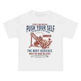 Push Yourself Graphic T Shirt-INNBLAC Fashion Apparel