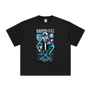 Rappin FXZ Monster Graphic Tee-INNBLAC Fashion Apparel