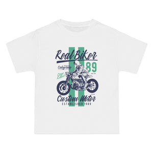 Real Biker Retro Graphic Tee-INNBLAC Fashion Apparel