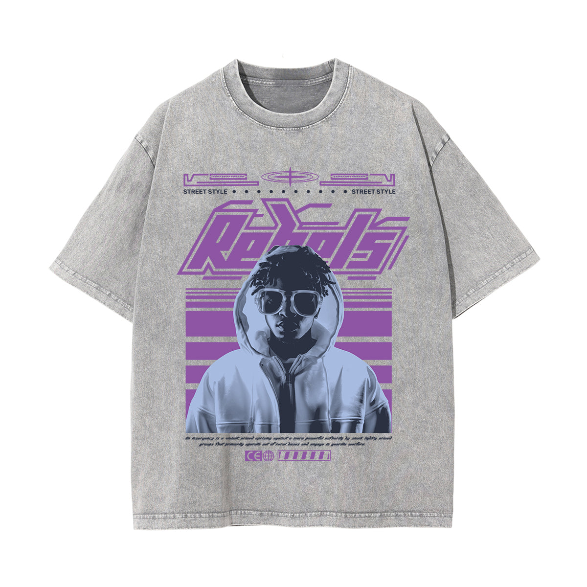 Rebels Y2K Streetwear Graphic Tee-INNBLAC Fashion Apparel