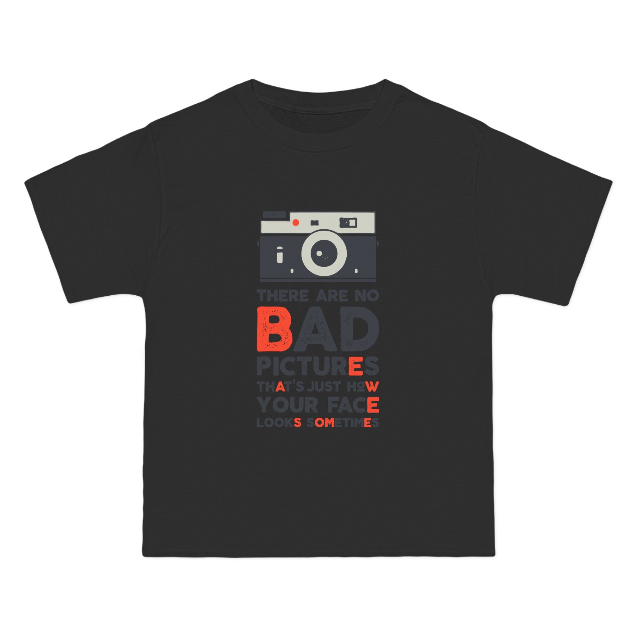 Retro Camera Graphic T Shirt-INNBLAC Fashion Apparel