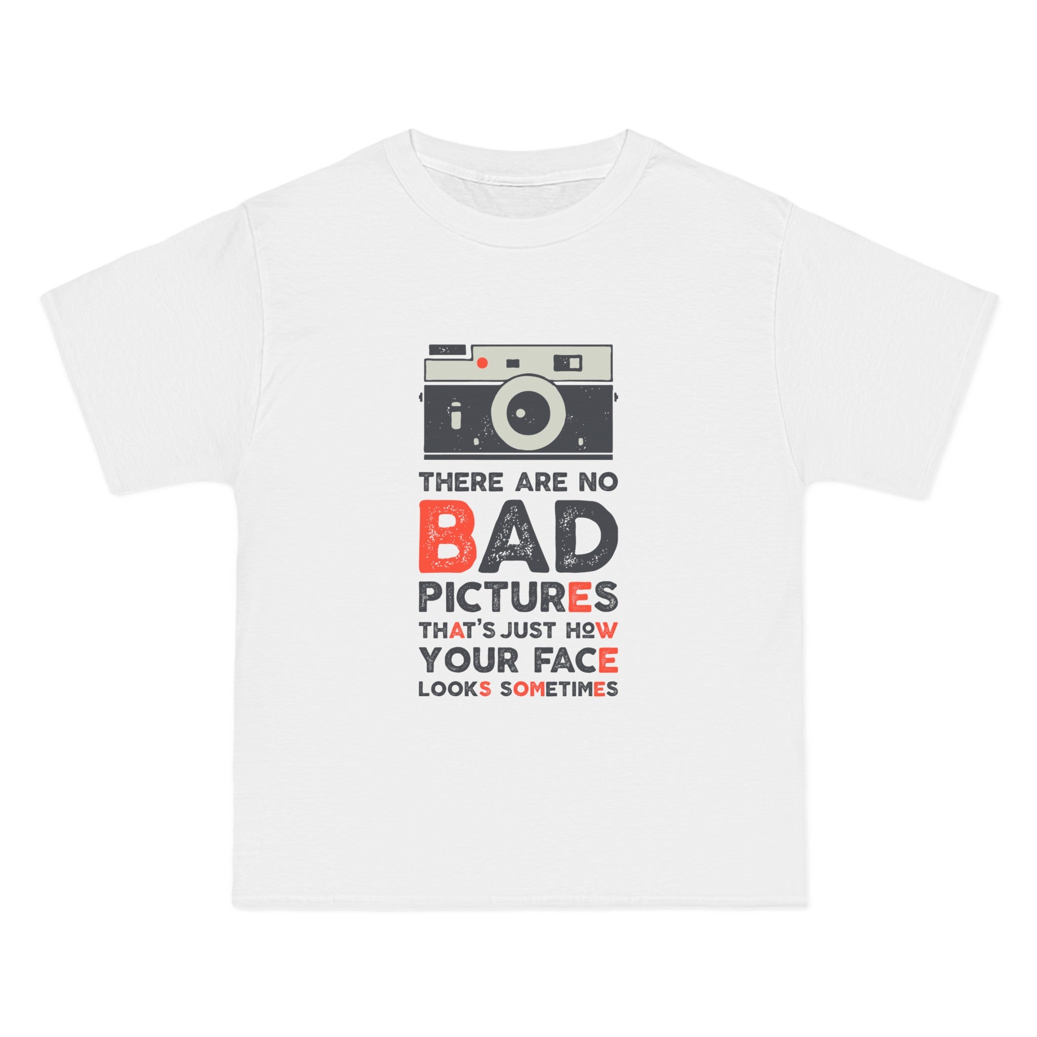 Retro Camera Graphic T Shirt-INNBLAC Fashion Apparel