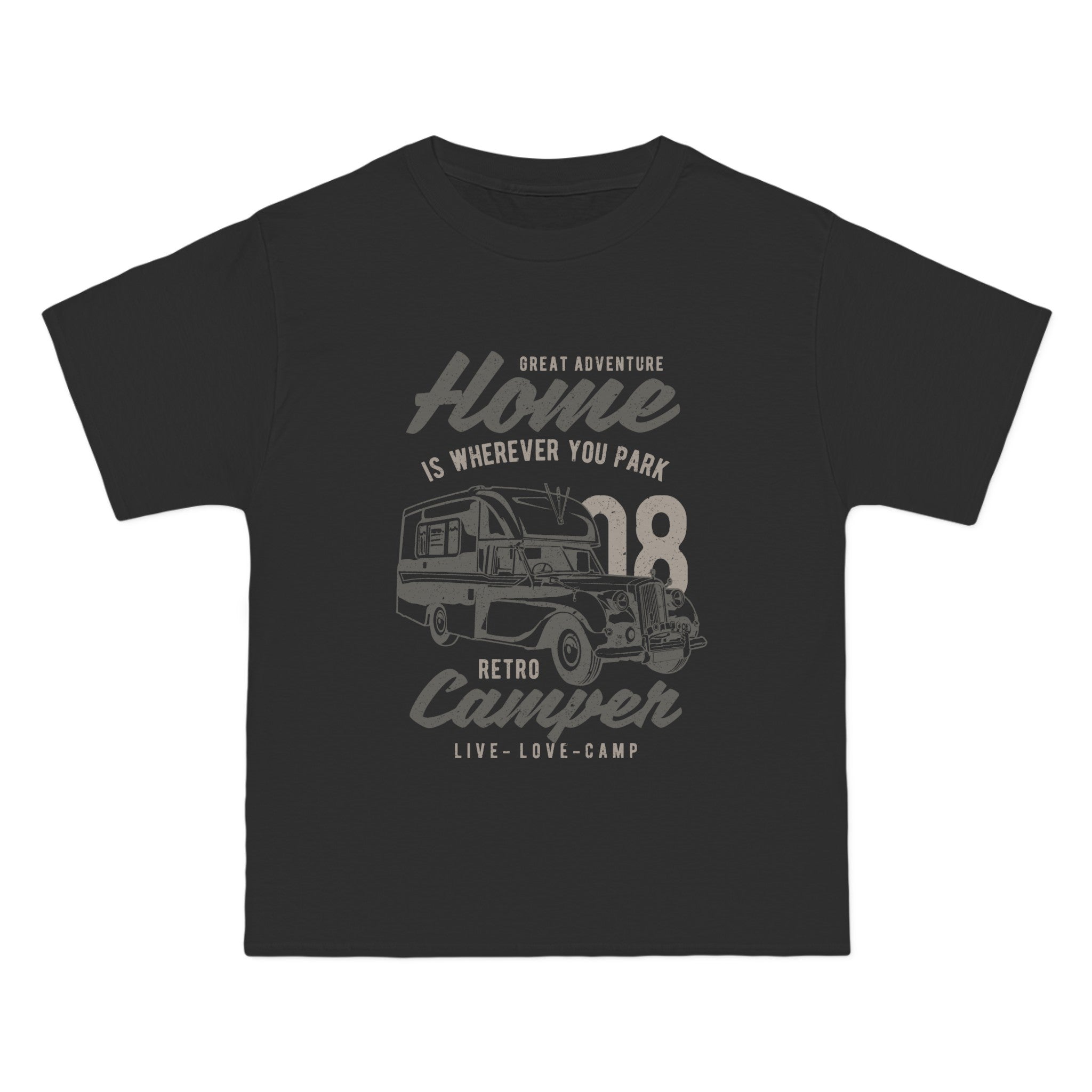 Retro Campers Graphic T Shirt-INNBLAC Fashion Apparel