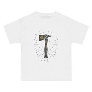 Retro Cartoon Axe Graphic Tee-INNBLAC Fashion Apparel