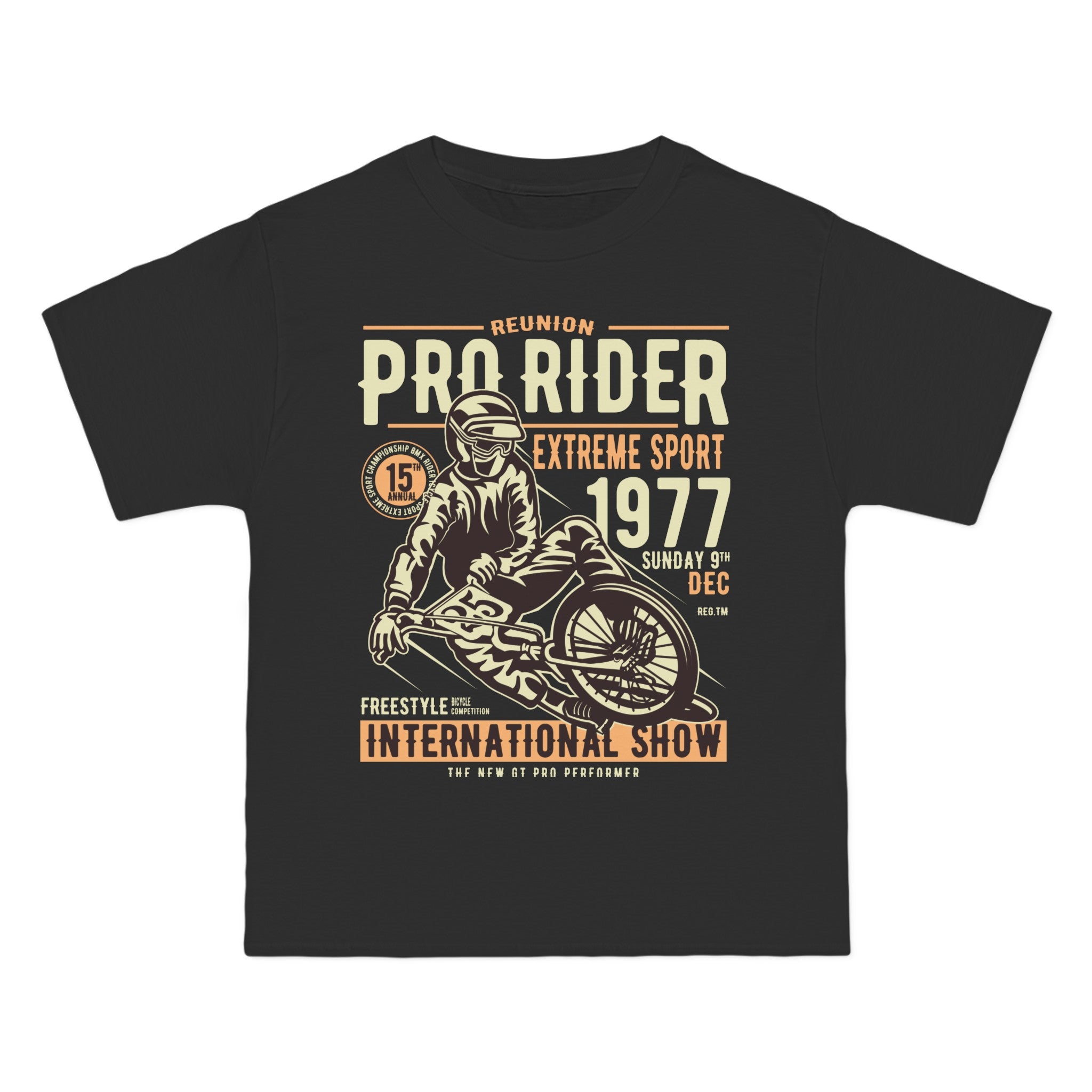 Retro Pro Rider Graphic Tee-INNBLAC Fashion Apparel