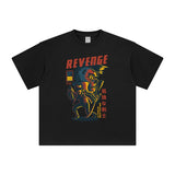 Revenge Japanese Kanji Graphic Tee-INNBLAC Fashion Apparel