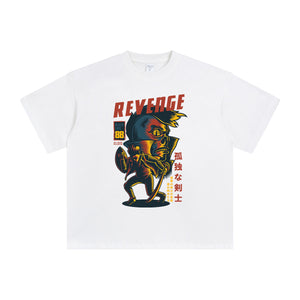 Revenge Japanese Kanji Graphic Tee-INNBLAC Fashion Apparel