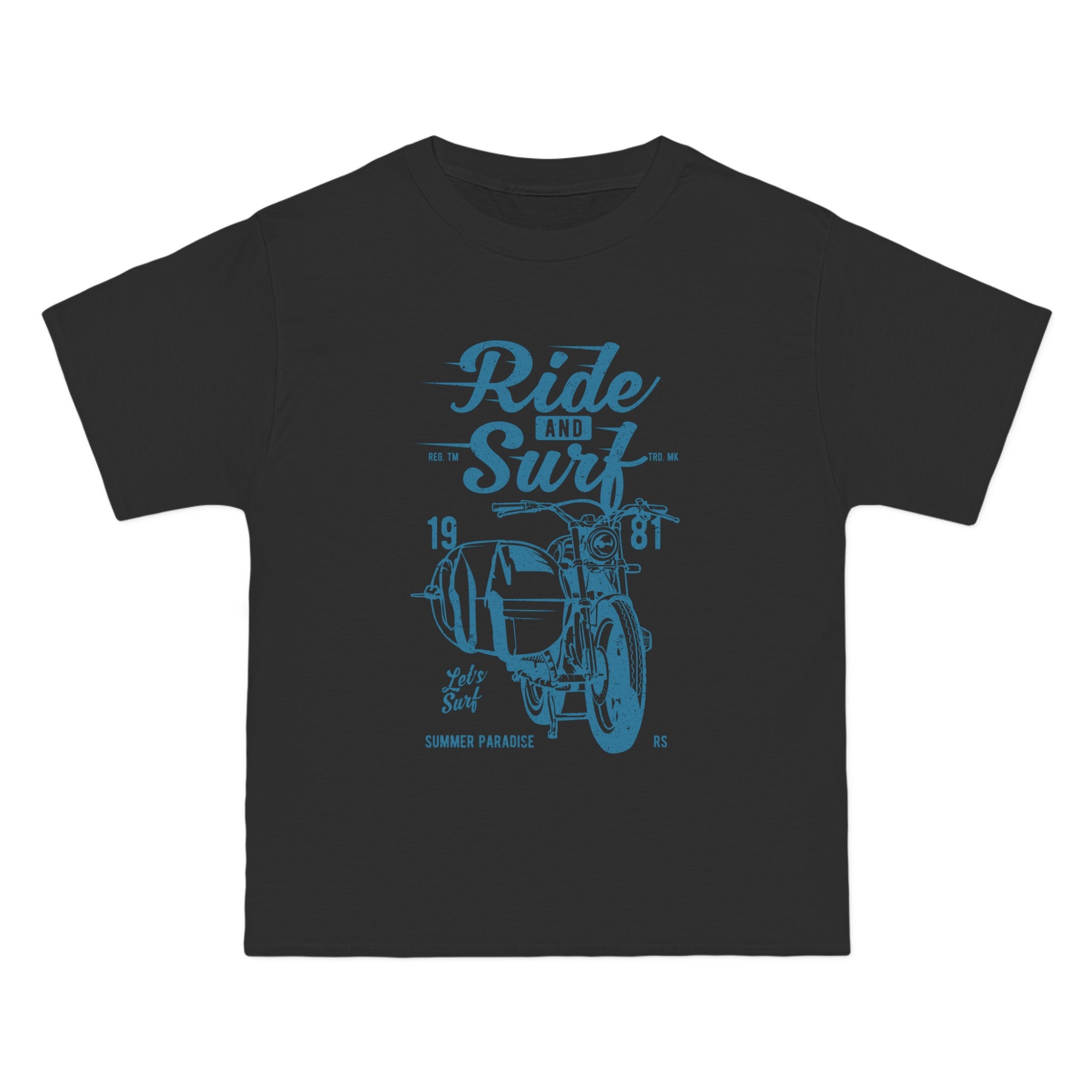 Ride And Surf Graphic Tee-INNBLAC Fashion Apparel