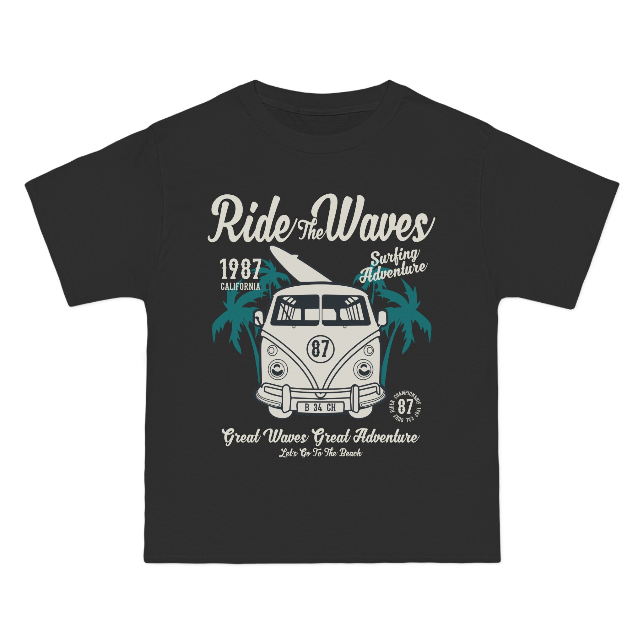 Ride The Waves Graphic Tee-INNBLAC Fashion Apparel