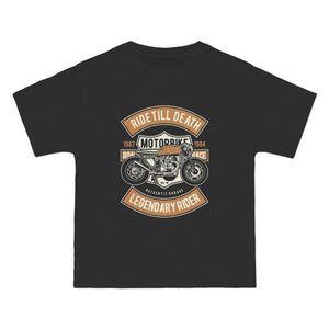 Ride Till Death Graphic Tee-INNBLAC Fashion Apparel