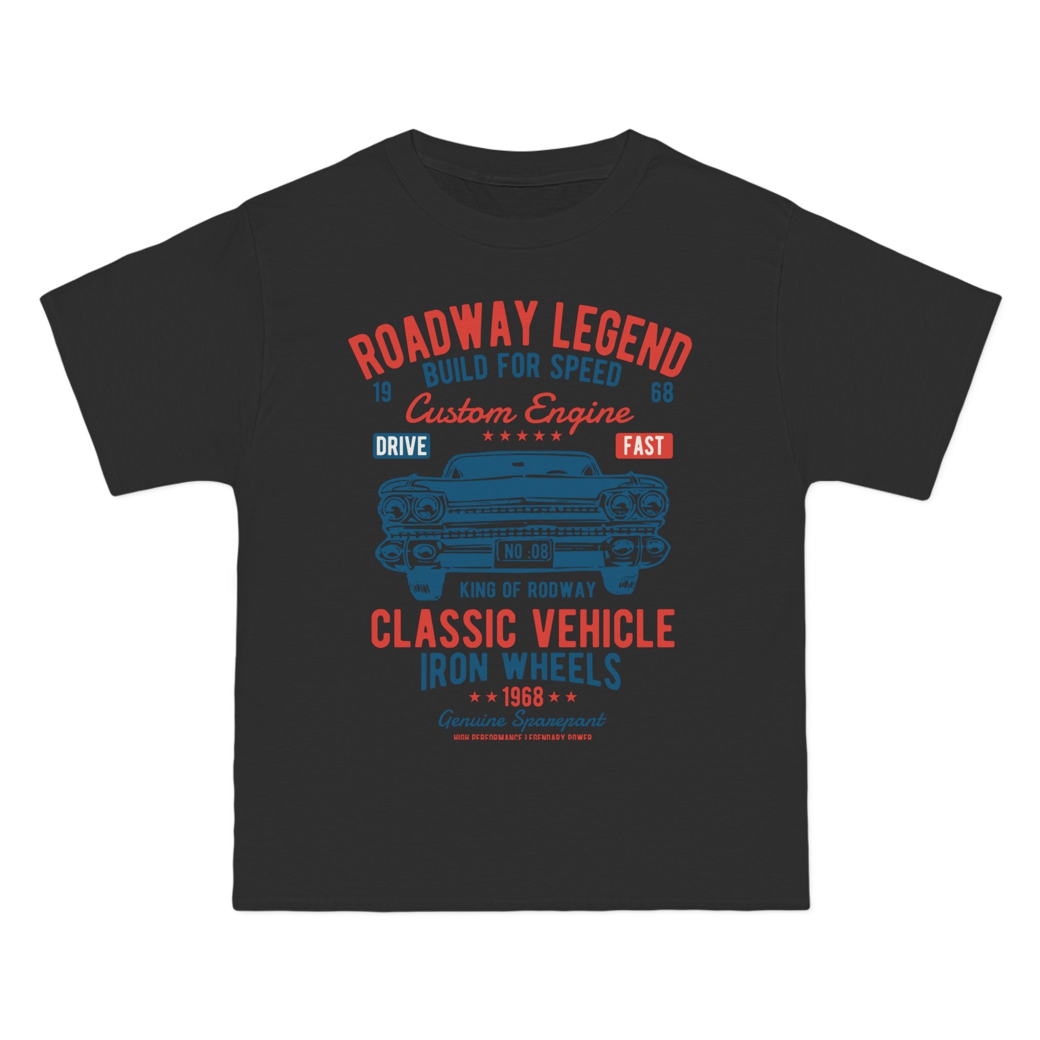 Roadway Legend Car Graphic Tee-INNBLAC Fashion Apparel