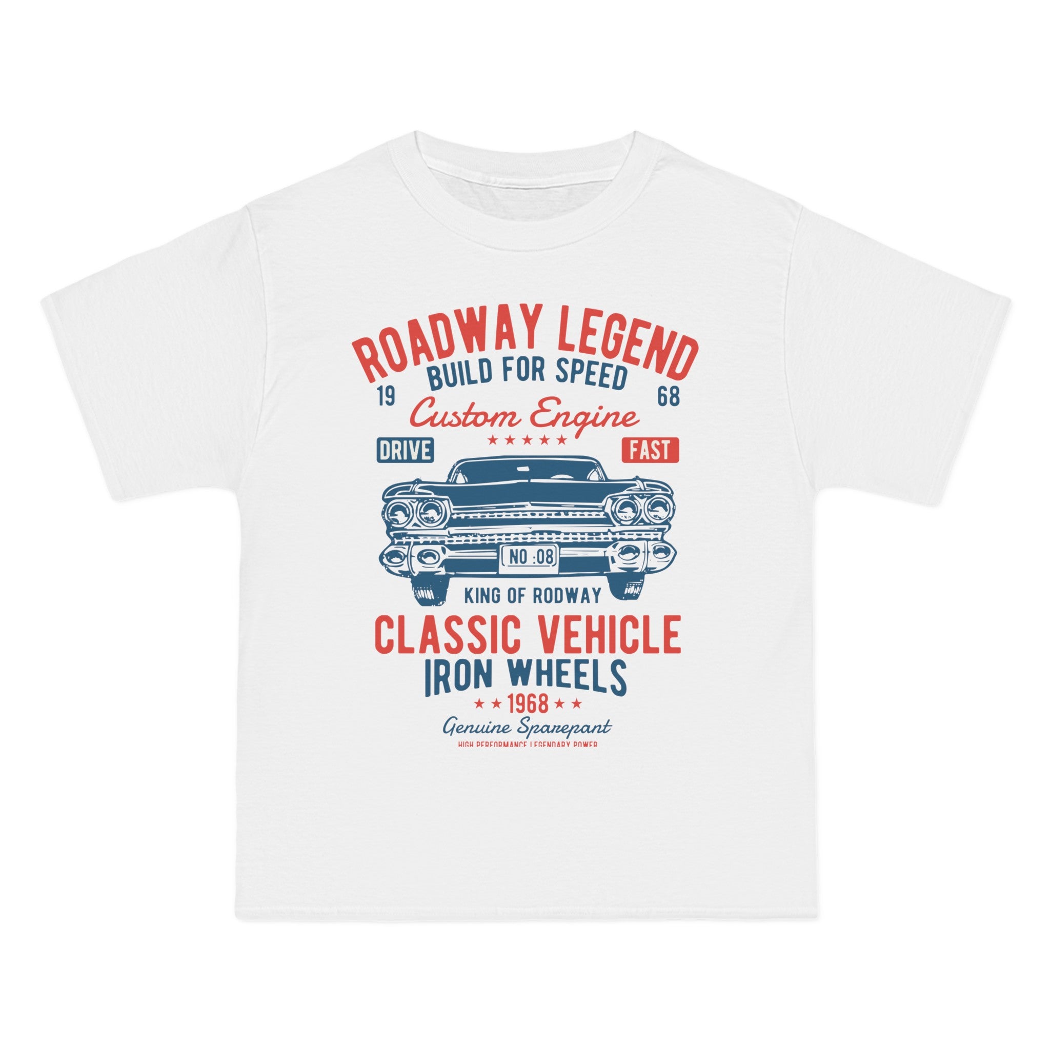 Roadway Legend Car Graphic Tee-INNBLAC Fashion Apparel