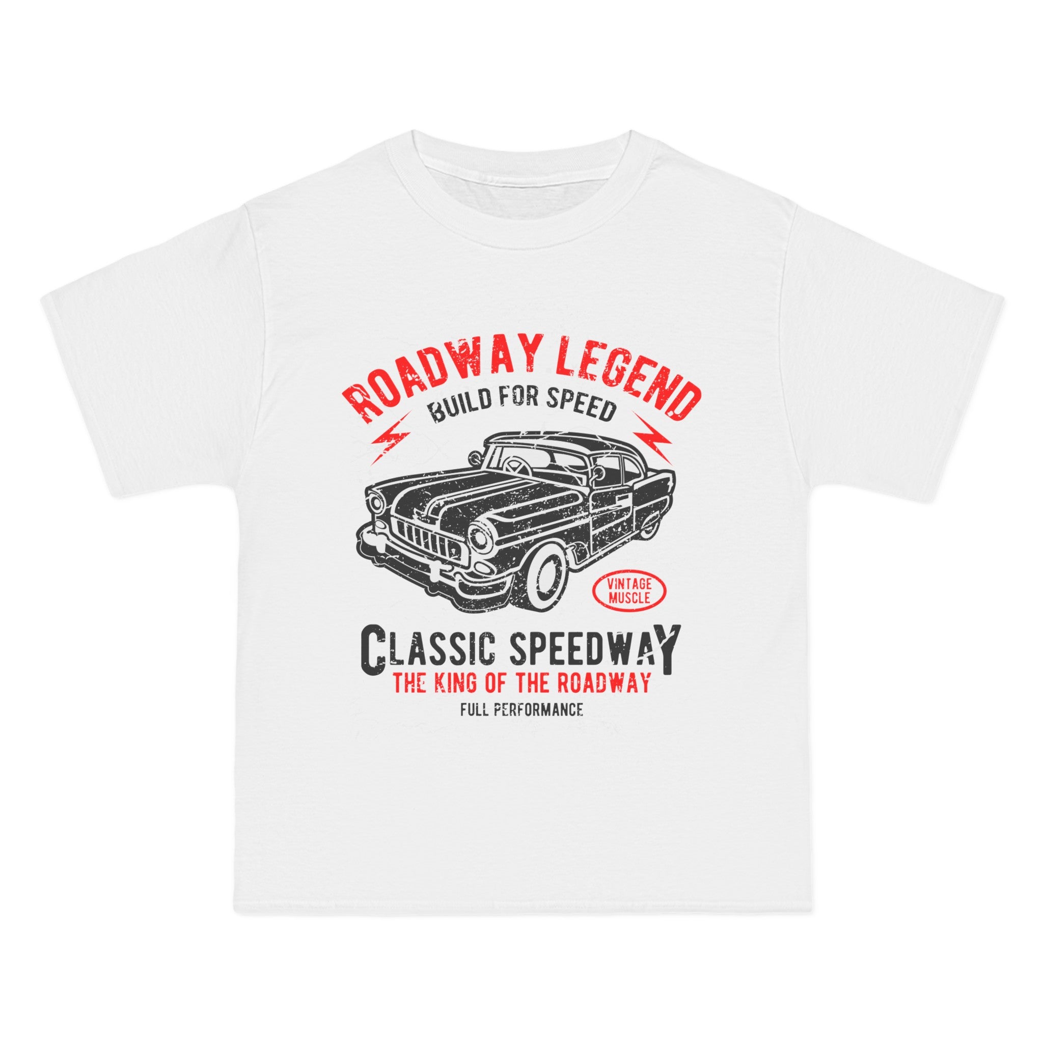 Roadway Legend Retro Graphic Tee-INNBLAC Fashion Apparel