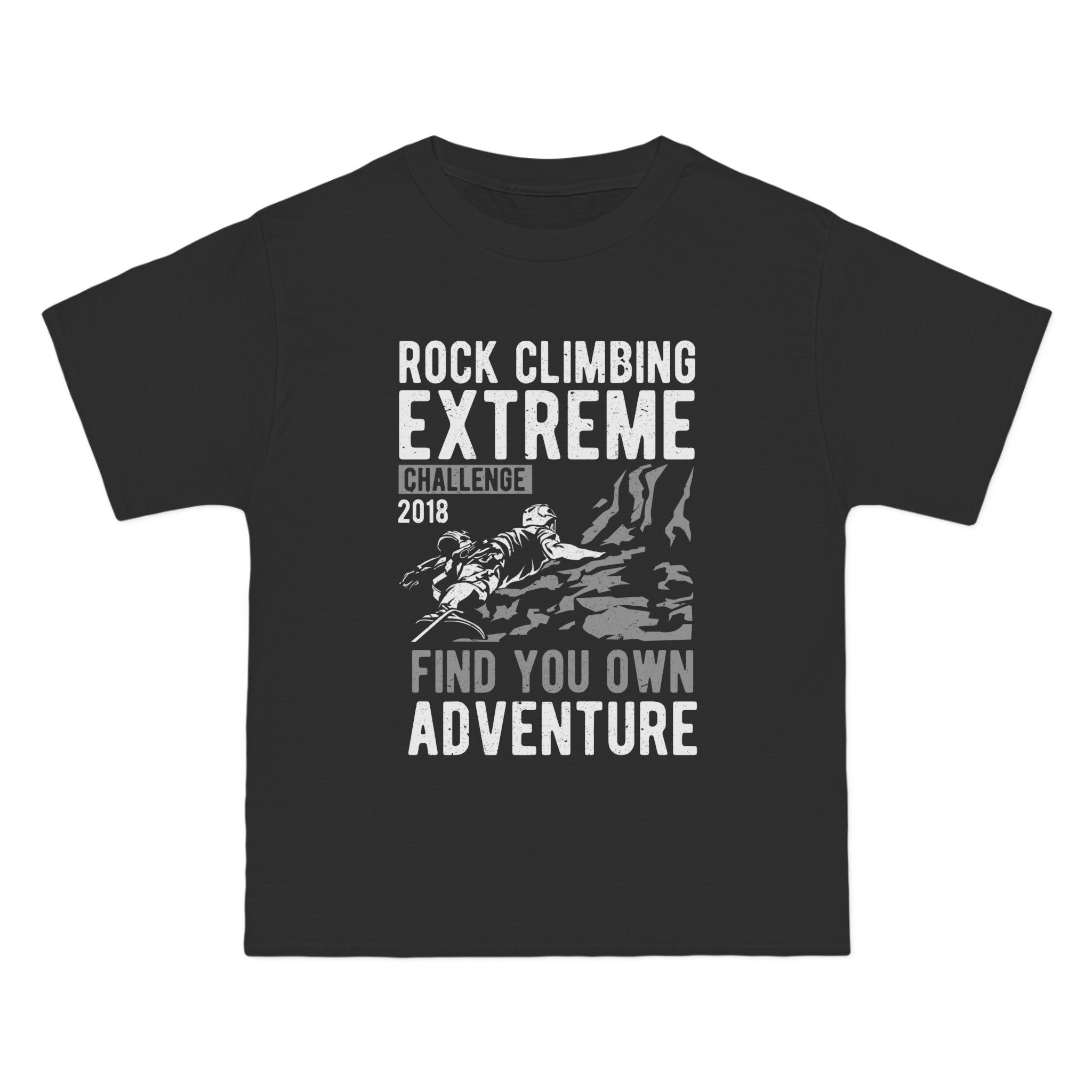 Rock Climbing Retro Graphic Tee-INNBLAC Fashion Apparel