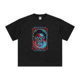 Rockabilly Extended Graphic Tee-INNBLAC Fashion Apparel