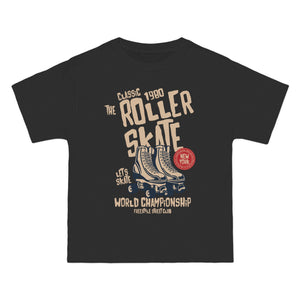 Roller Skate Graphic T Shirt-INNBLAC Fashion Apparel