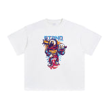 STAND Streetwear Graphic T Shirt-INNBLAC Fashion Apparel