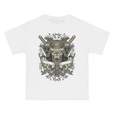 Samurai Retro Graphic T Shirt-INNBLAC Fashion Apparel