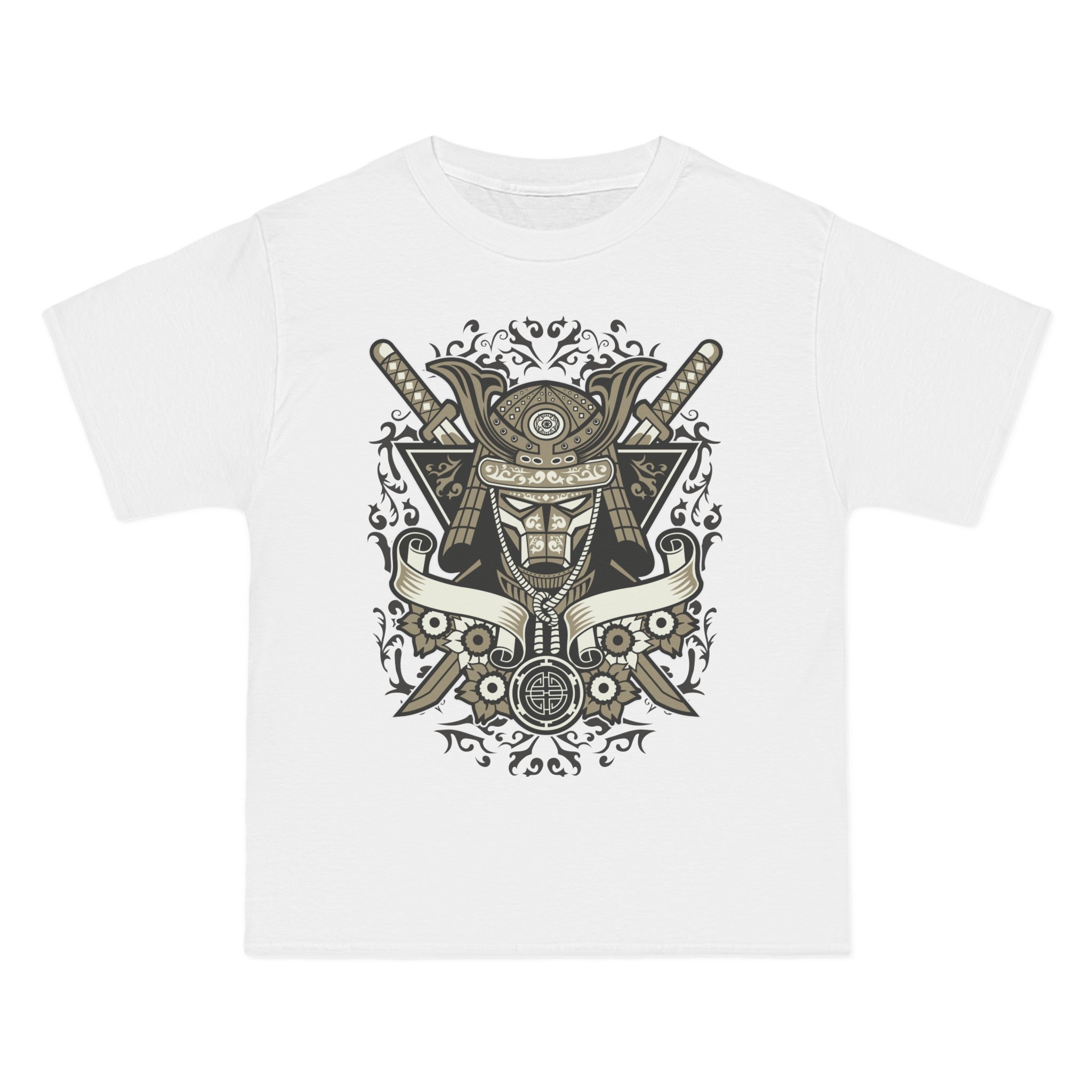 Samurai Retro Graphic T Shirt-INNBLAC Fashion Apparel