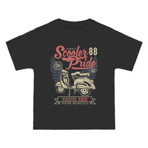 Scooter Pride Graphic T Shirt-INNBLAC Fashion Apparel