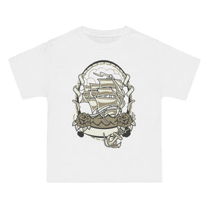 Ship & Anchor Graphic Tee-INNBLAC Fashion Apparel