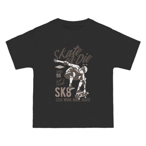 Skate Or Die Graphic Tee-INNBLAC Fashion Apparel