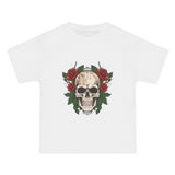 Skull & Roses Graphic T Shirt-INNBLAC Fashion Apparel