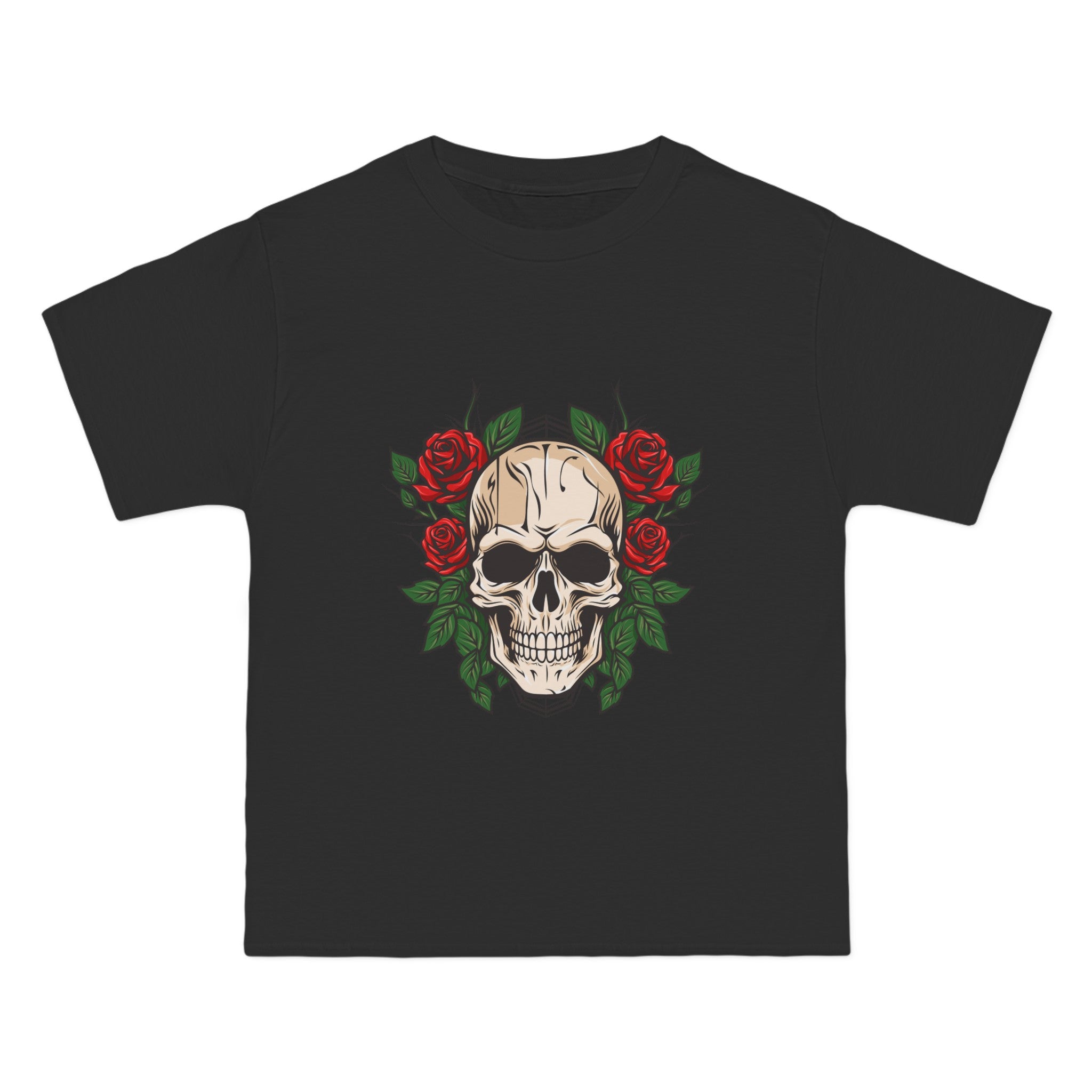 Skull & Roses Graphic T Shirt-INNBLAC Fashion Apparel