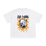 So Dope Cartoon Graphic Tee-INNBLAC Fashion Apparel