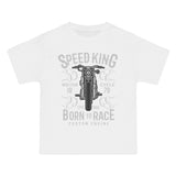 Speed King Motor Graphic Tee-INNBLAC Fashion Apparel