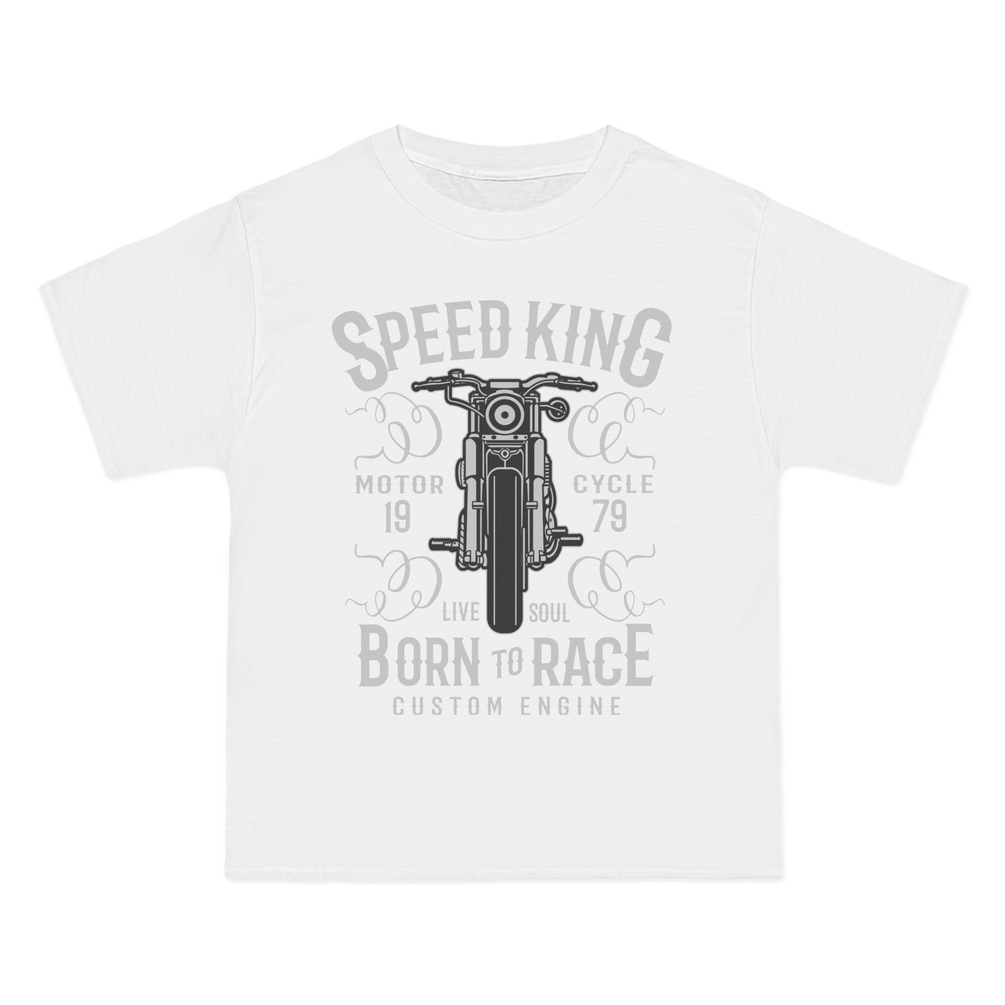 Speed King Motor Graphic Tee-INNBLAC Fashion Apparel