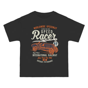 Speed Racer Retro Graphic Tee-INNBLAC Fashion Apparel