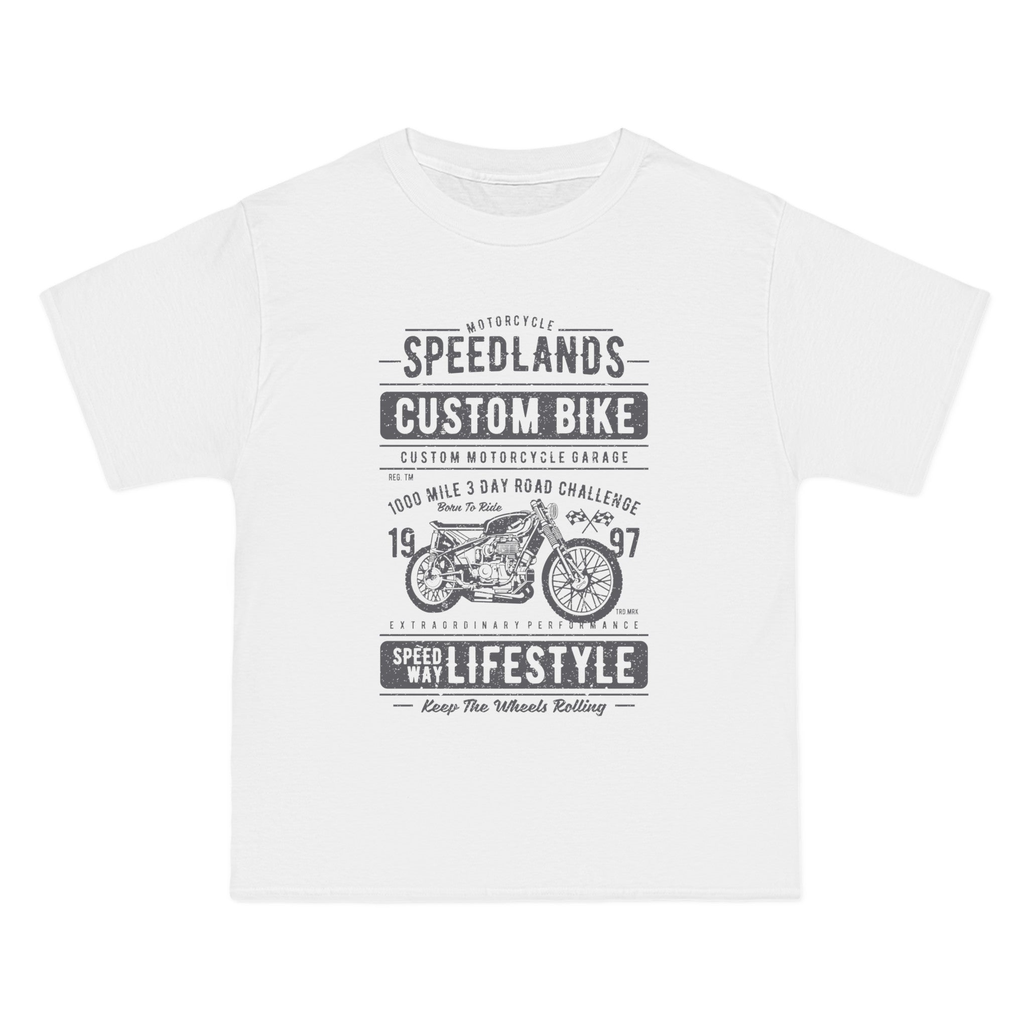 Speedlands Custom Bike Graphic Tee-INNBLAC Fashion Apparel