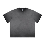 Stone Wash Faded T Shirt 7.5oz-INNBLAC Fashion Apparel